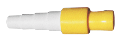 Raccordo Dritto Tubo Rigido e Flessibile 16 mm giallo (5pz)