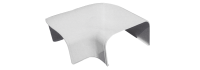 CURVA PIANA per canalina optima TECNOSYSTEMI 62x46 mm