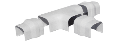 TEE derivazione per canalina optima TECNOSYSTEMI 100x66 mm