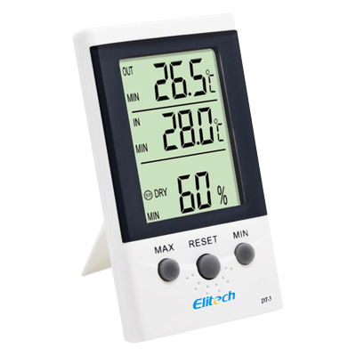 Termometro Igrometro DT DOPPIO DISPLAY temperatura int+est