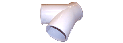 Derivazione per flex aria 3 Vie in Plastica 150-150-150mm.