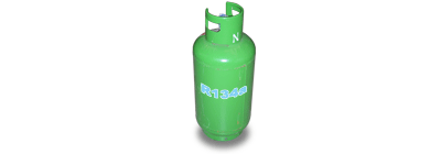 Gas Refrigerante R134a in bombola kg.40 Grande