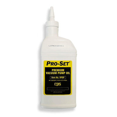 Olio per pompe vuoto CPS ''PRO-SET Premium'' 0,5 lt sintetico