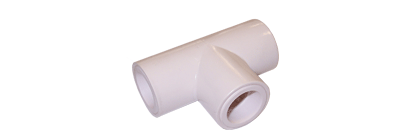 TEE 90 pvc Rigido Scarico Condensa BIANCO 20mm. (pz.10)