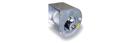 Ventilatore centrifugo con motore 10/8 - 4 poli 1400 giri 373 Watt mf